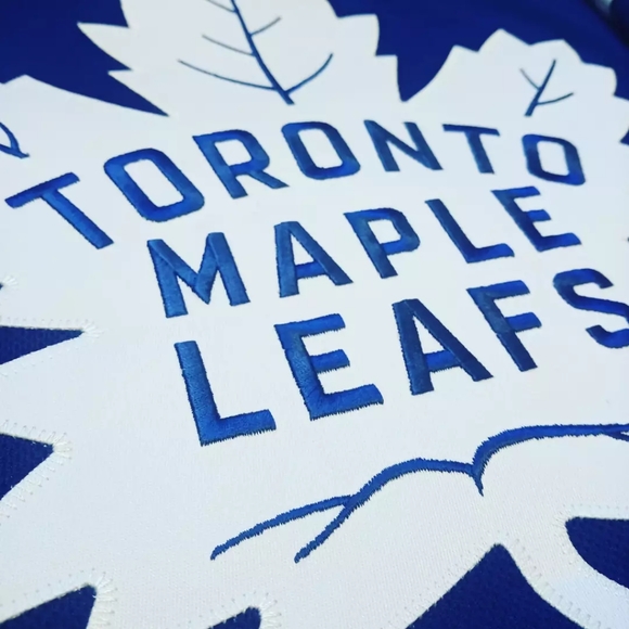 Size Adult 52 Adidas Josh Ho-Sang Toronto Maple Leafs Blue NHL Hockey Jersey - Picture 3 of 9